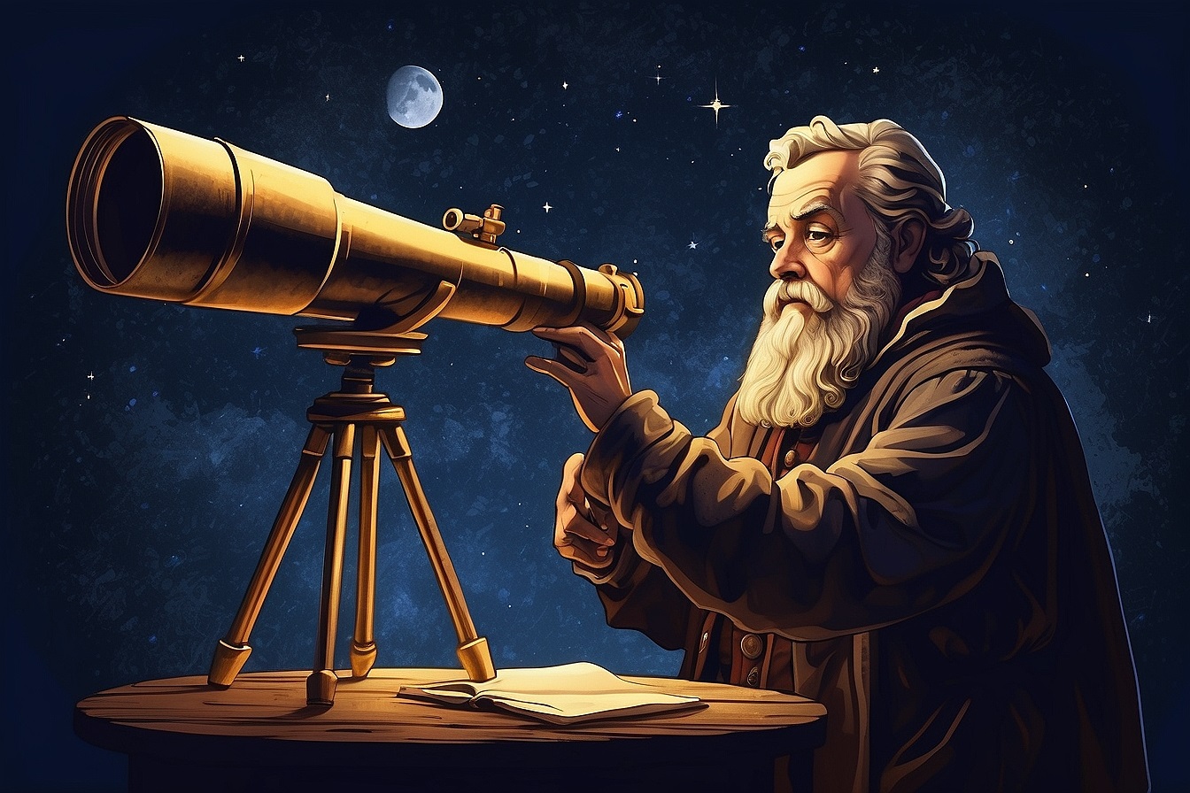 A New Way to See the Universe: Galileo's First Telescope