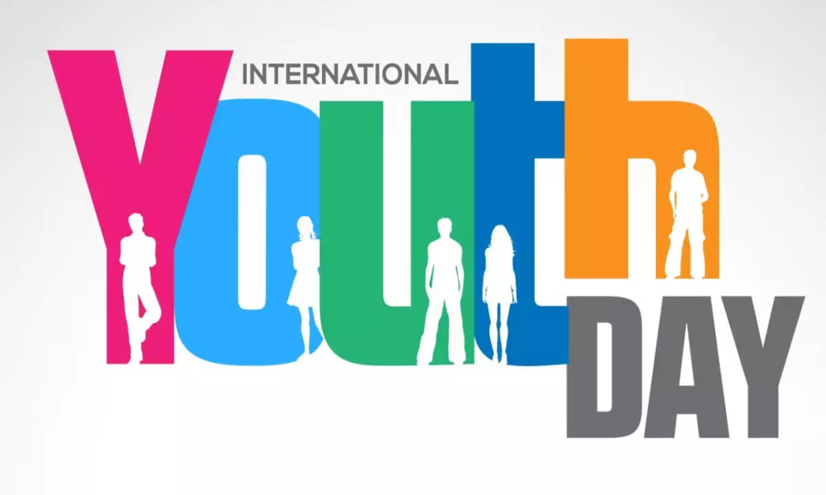 Diverse group of young people collaborating on sustainable development projects