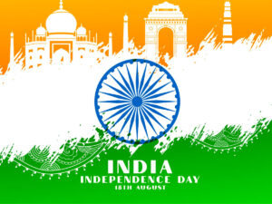 Students of JeetMantra Classes celebrating Independence Day with flag hoisting and games
